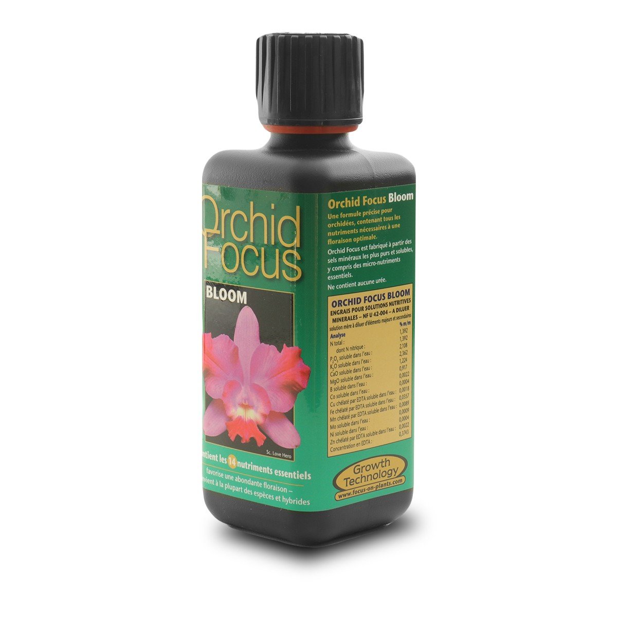 Fertilizante Herb Focus De Growth Technology - 300 Ml, Para Hierbas Culinarias En Maceta (albahaca, Perejil, Tomillo, Etc.) - Nutrición Específica Para Follaje Verde
