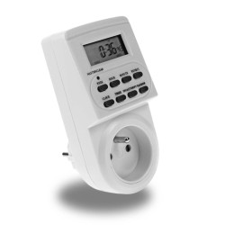 Programador electrónico compatible con LED para horticultura - Intervalo 1 minuto - Máximo 10 programas por día