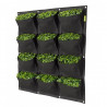 Mur végétal WALL POT 12 poches - 90 x 100cm - Herbes aromatiques, fleurs, plantes vertes
