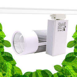 GVL - SPOT 45 - Eclairage horticole LED pour plantes sur RAIL 360°