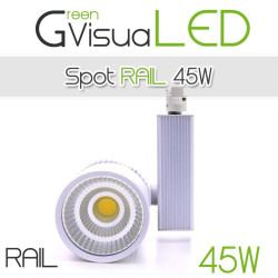 GVL - SPOT 45 - Eclairage horticole LED pour plantes sur RAIL 360°