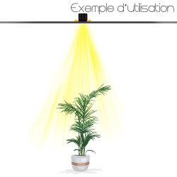 Eclairage LED pour plantes 9W - Encastrable LED CREE
