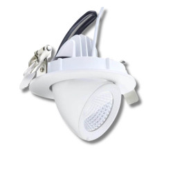 Foco empotrable 12W - CREE LED - 360° para iluminar cuadros y paredes vegetales