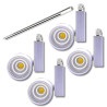 Pack Plantas o muro verde 4m² - 4x 45W en carril 100cm