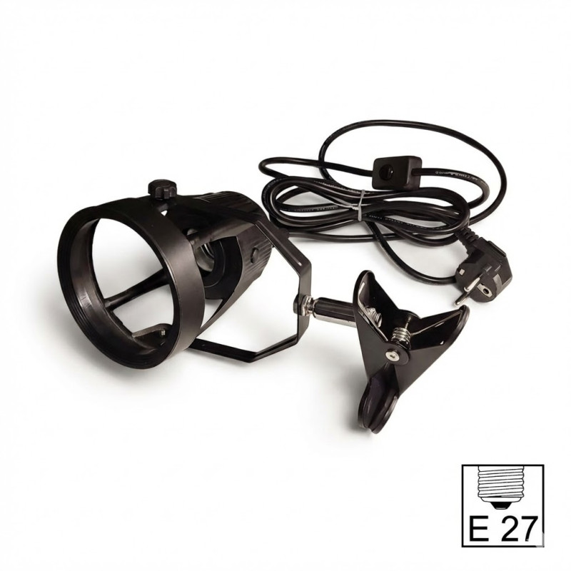 FloraCLIP E27 | Pince Flexible Ampoule LED Horticole | BloomLED