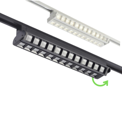 Spot horticole double sur rail - 2x30W - 60W