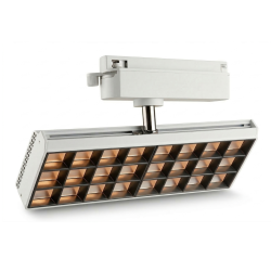 Spot LED Horticole 60W sur Rail – Spectre EVG+ pour Murs Végétaux & Plantes d’Intérieur