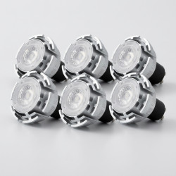 Pack 6 LED Bulbs GU10 | GreenVisuaLED | Horticultural Lighting