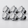 Pack 6 LED Bulbs GU10 | GreenVisuaLED | Horticultural Lighting