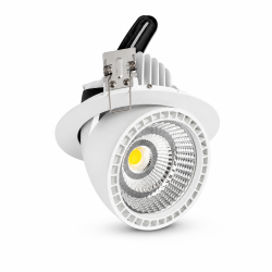 50W Einbaustrahler - CREE LED - 360° zur Beleuchtung von Bildern und grünen Wänden