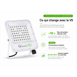 Lampe horticole LED GVL SPOT V5 - 30 à 200W | GreenVisuaLED