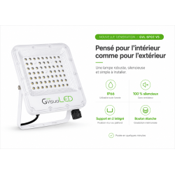 copy of 200W LED horticultural lamp - GVL SPOT V4 - Lighting for green plants and green walls