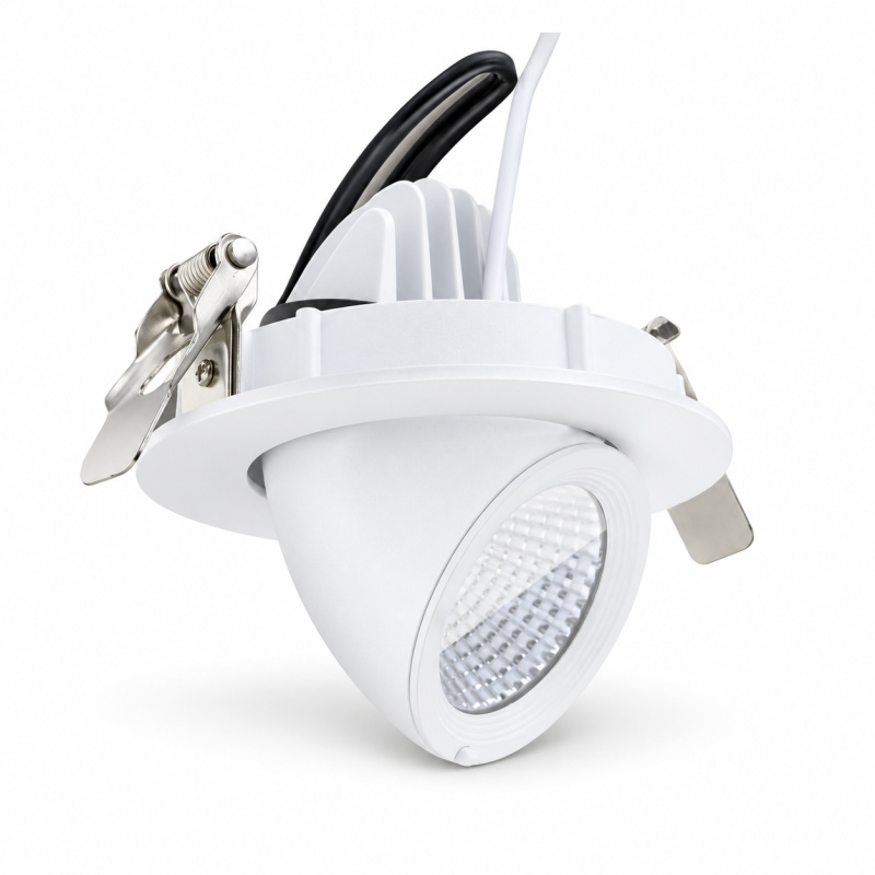 Foco empotrable 12W - CREE LED - 360° para iluminar cuadros