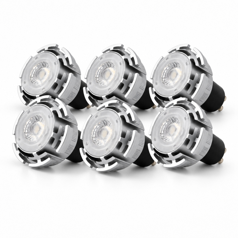 Pack 6 Ampoules LED GU10 | GreenVisuaLED | Eclairage Horticole